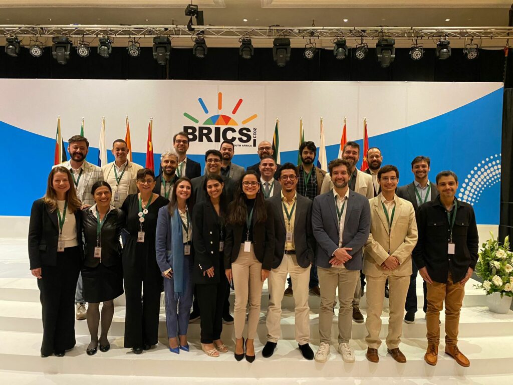 Delegação brasileira no 8º Fórum de Jovens Cientistas do BRICS.