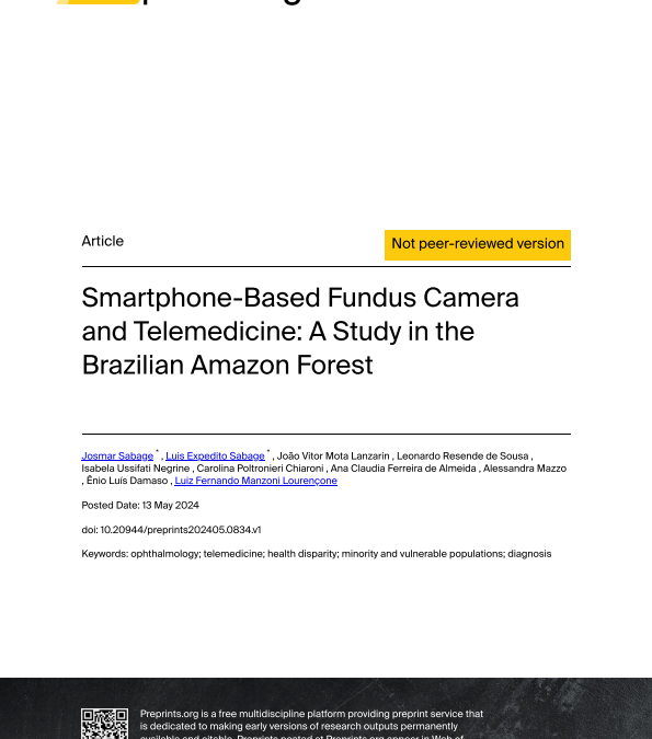 Smartphone-Based Fundus Camera and Telemedicine: A Study in the Brazilian Amazon Forest