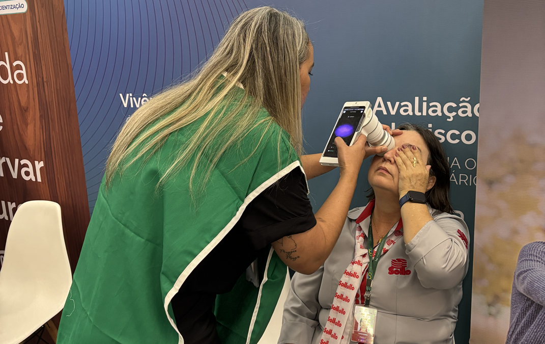 No Maio Verde, Phelcom leva informação, prevenção e tecnologia no combate ao glaucoma